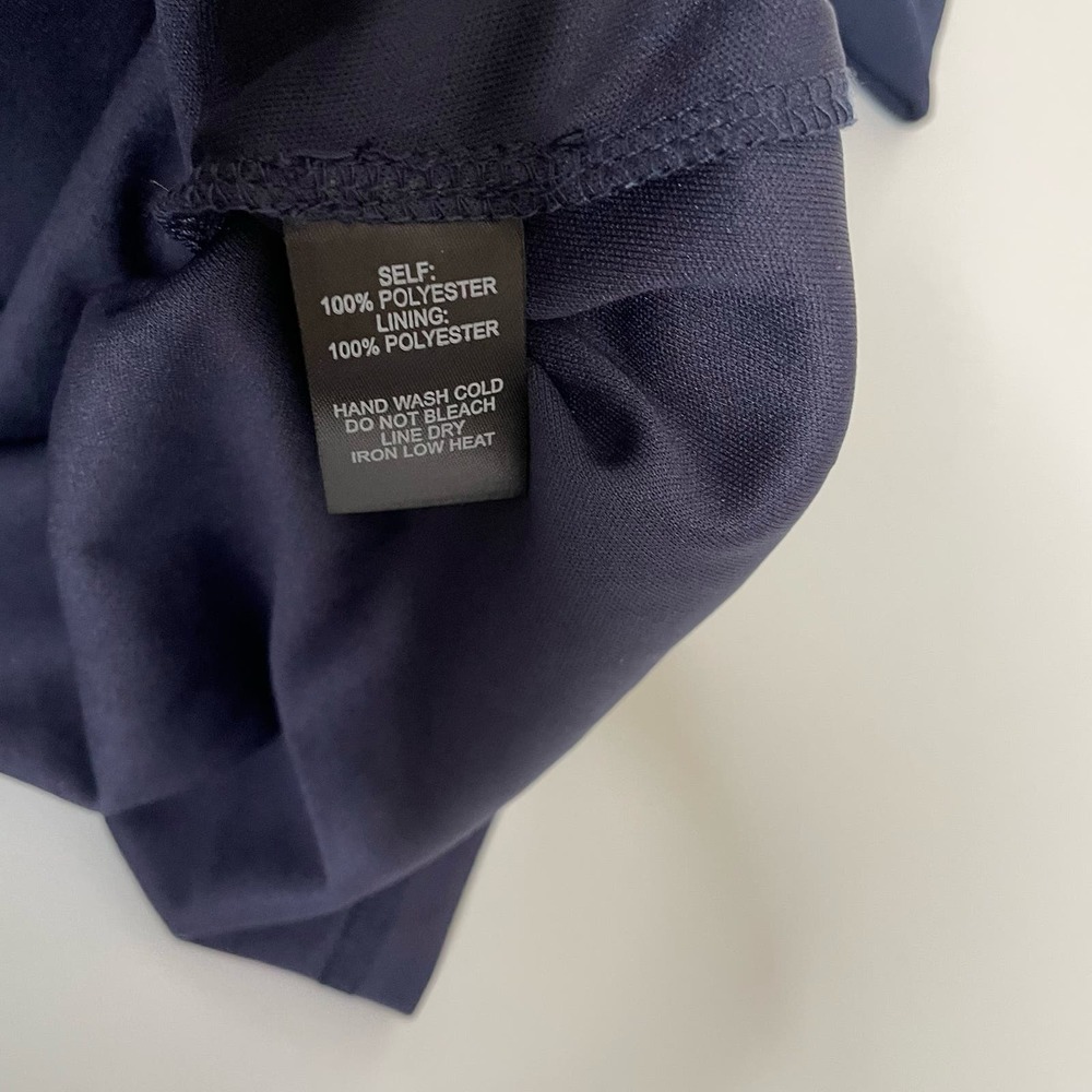 NWT Lulus Harmonious Navy Blue Off the Shoulder Maxi Dress‎ XS - Picture 11 of 11